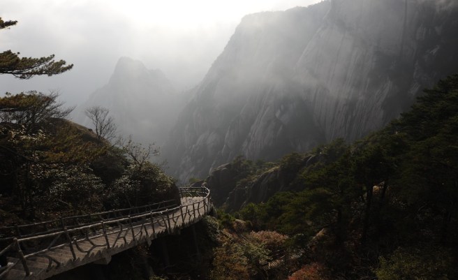 Huangshan stairs