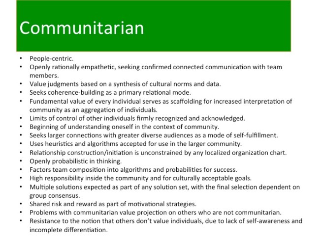Communitarian