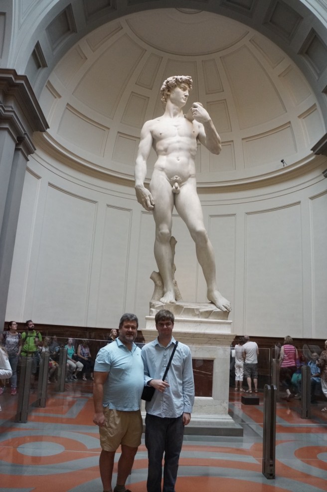 Michelangelo David Father Son